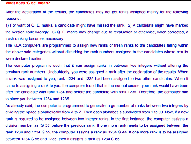 KCET Results